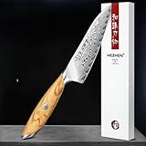 Utility Damastmesser Flagship 5' | 73 Lagen - Holzgriff und Geschenkbox