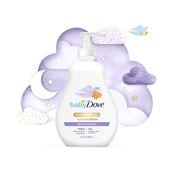 Baby Dove Sensitive Skin Care Baby Lotion für eine beruhigende Duftlotion, beruhigende Feuchtigkeit, hypoallergen und… – Bild 5