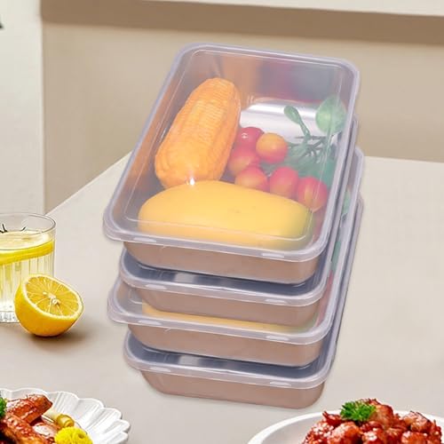 410 stainless steel Refrigerator Frozen Meat Dispenser Box Household Kitchen Storage Supplies,22 * 15 * 5.8cm