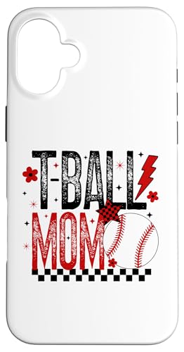 T-Ball Mom eB[{[ }} g `FbN ̎q T{[ Mtg X}zP[X iPhone 16 Plus p