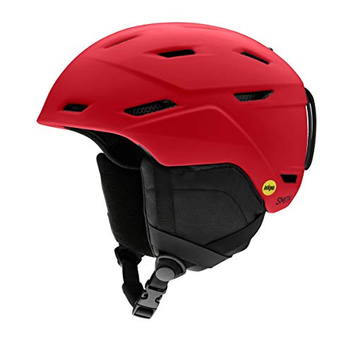 Smith Optics Mission MIPS Unisex Snow Helmet - Matte Lava, Small