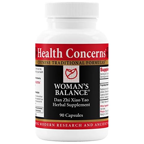 Health Concerns Woman's Balance - PMS Relief & Support Supplement for Women - Large, 90 Capsules Cover