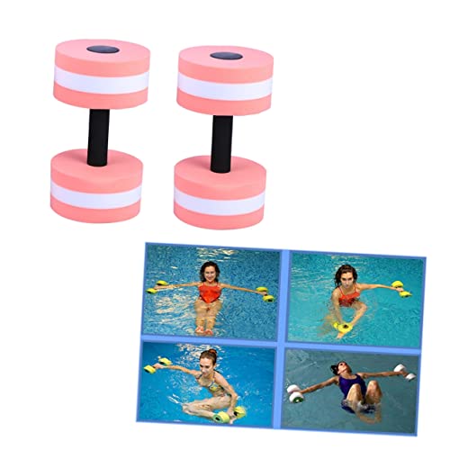 2 piezas pesas de agua EVA para ejercicio acuático miniatura 5