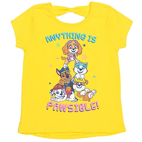Paw Patrol Girls 3 Pack T-Shirts Toddler to Big Kid Sizes (2T - 10-12)3