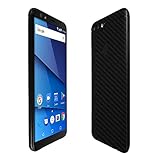 Blu Vivo X Screen Protector + Carbon Fiber Full Body, Skinomi TechSkin Carbon Fiber Skin for Blu Vivo X with Anti-Bubble Clear Film Screen