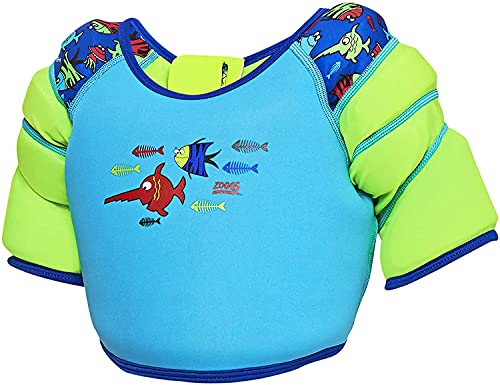 Zoggs Sea Saw Water Wings Vest Aqua/Blue 4-5 Years (18-25 kgs)