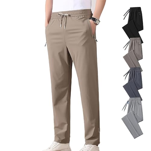 Leenfort Mens Pants, Leenfort Mens Ultra Stretch Quick Drying Pants, Men's Casual Pants Lightweight Hiking Travel Pants
