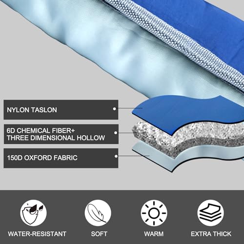 Cot-Mattress-for-Camping-Extra-Thick-Camping-Sleeping-Pad-for-Outdoor-Soft-Portable-Cot-Pad-Non-Slip-Camping-Mattress-Pad-75x30-Camping-Accessories