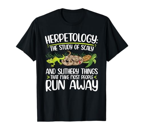 Herpetology Definition Herping Zoology T-Shirt