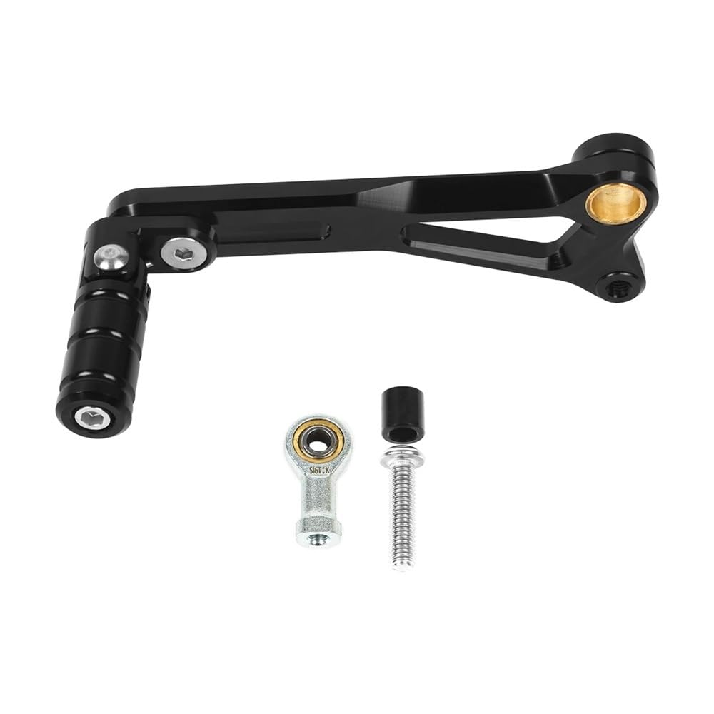 Uecdry Black Folding Gear Shift Lever Motorcycle Adjustable Folding Gear Lever Quick Shifter Clutch Shift Rod For G310r 2017-2025 For G310 R G 310R 310