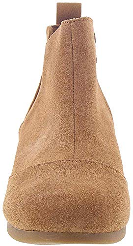 Toms Kelsey Girls' Toddler-Youth Boot 13 M Us Little Kid Brown-Suede #TOP1