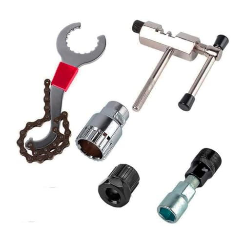 KIT 10 Peças Conjunto De Ferramentas Para Reparo Conserto Manutenção De Bicicleta Chave Bike Corrent