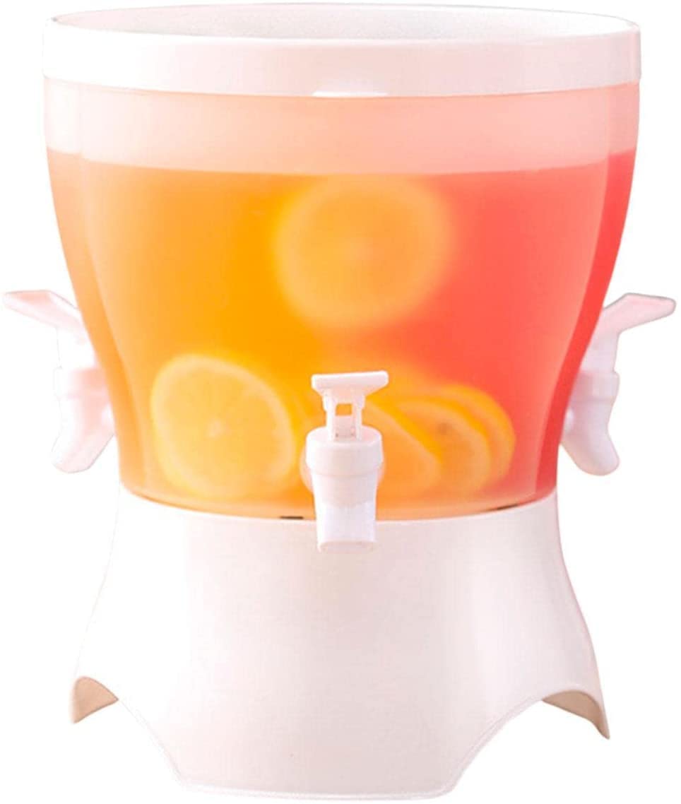 Sankirtan Dispenser Jar for Juice, Drink, Water & for Beverages at Picnic, Office with Faucet Container Best for Party Good Capacity with Lid (5.5L Drink Beverage Dispenser)