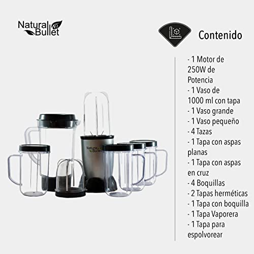Opiniones de natural bullet al mejor precio. 5 natural bullet marca NATURAL BULLET (2)