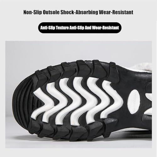 Women'S Waterproof Lace-Up Platform Snow Boots Comfort Warm Fur Lined Lightweight Non-Slip Winter Boots For Travel Work2