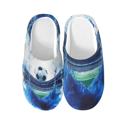 Chaussons de football en coton contre les pieds froids sur les sols glissants