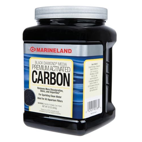 Image of Marineland Black Diamond Premium Activated Carbon 22 Ounces, Filter Media for Aquariums