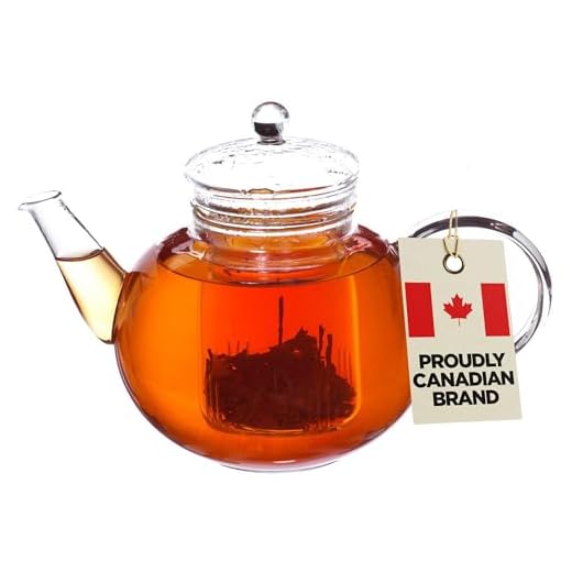 GROSCHE MONACO 42 oz Glass Tea pot with glass tea Infuser 1250 ml Capacity. Heatproof borosilicate glass and all glass tea infuser for all types of loose tea tea infusion