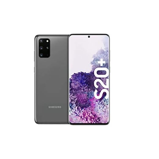 Samsung Galaxy S20+ Smartphone Bundle (16,95 cm) 128 GB interner Speicher, 8 GB RAM, Hybrid SIM, Android inkl. 36 Monate Herstellergarantie [Exklusiv bei Amazon] Deutsche Version, cosmic grey
