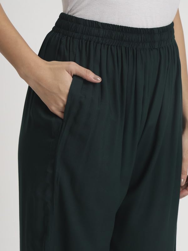 Image of Soft Colors Relaxed Fit Pocket Palazzo