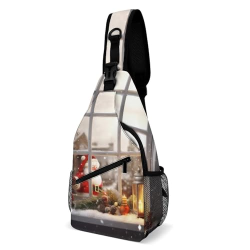 Mochila cruzada deportiva tipo sling para mujer y hombre