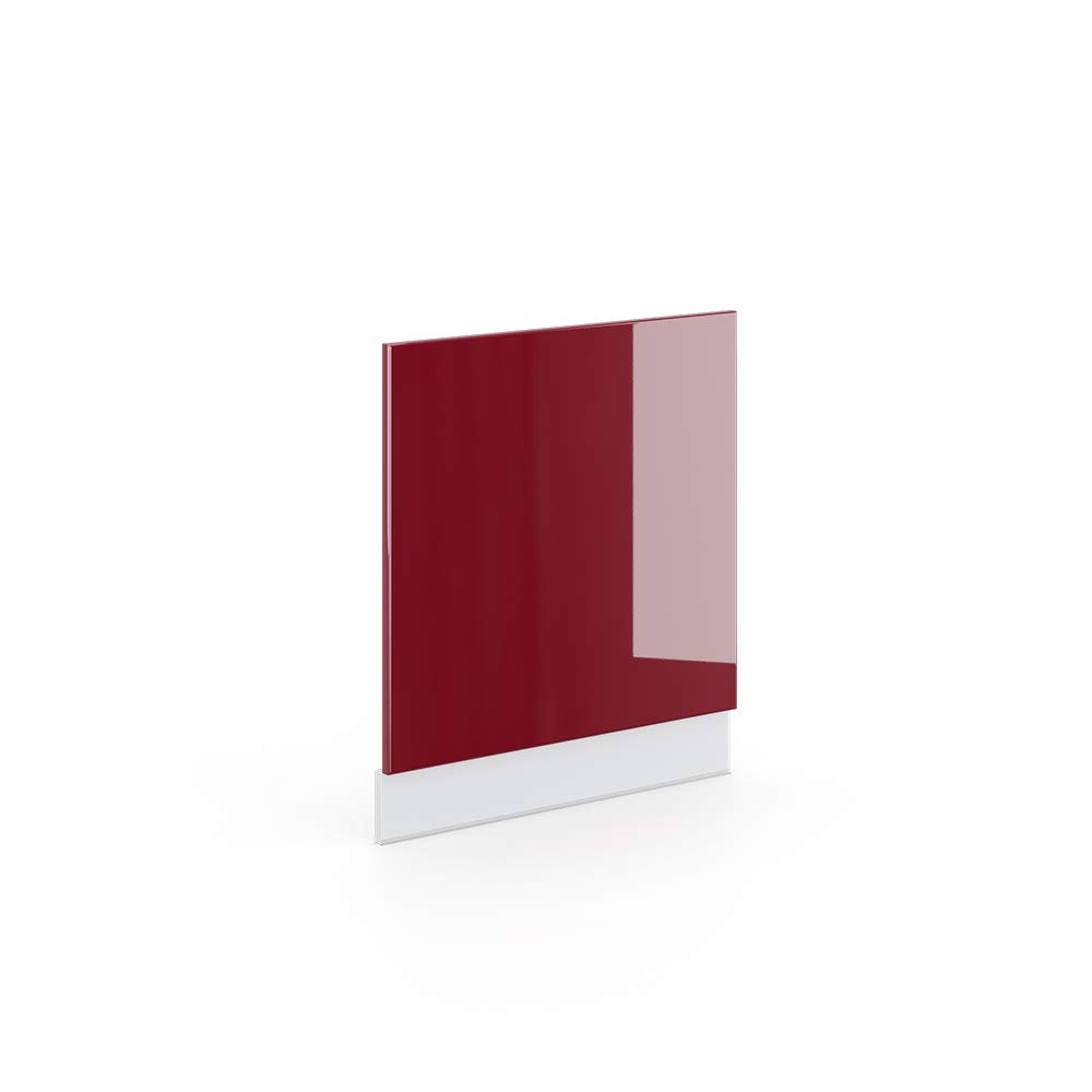 Vicco Front panel Fame-Line, Bordeaux High Gloss, 60 cm without worktop, for combination with other modules from the Fame-Line series