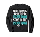 Fluchtspiel Solving Roomescape Escape Room Sweatshirt