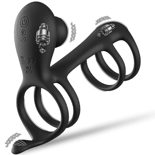 10 Modes Men Ring Toy Clitioral Stimulant Tool Womens Vibrates Toys Vibration The Male Adult MGN02-46