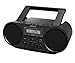 Sony ZSRS60BT CD Boombox with Bluetooth and NFC (Black)