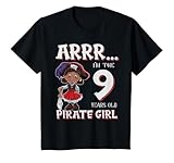 Camicia di compleanno pirata per bambini