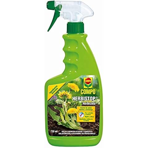 COMPO Herbistop Herbicida, Control de malas hierbas y antimusgo Cover