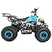 X-PRO 125cc ATV with Automatic Transmission w/Reverse, LED Headlights, Big 19