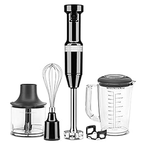 KitchenAid 5KHBV83EOB Dompelblender zwart Onyx