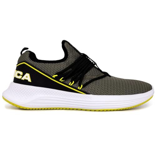 Image of Nautica Men's Sneakers Slip-On Bungee Comfortable Casual Fashion Walking Shoes