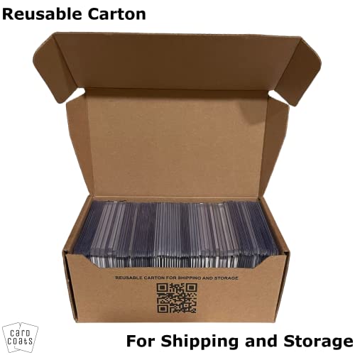 Card Coats Trading Card Shipping Protectors 3” x 4” Premium Precision