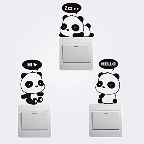 Vi.yo 1 Set di Adesivi Interruttore Adesivi per