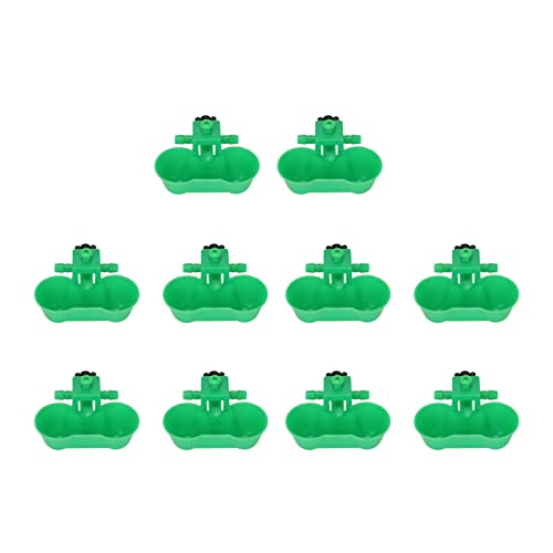 Gavigain Automatic Poultry Water Cups, Water Saving Design, Easy Installation, for Chickens, Pigeons, and Other Poultry