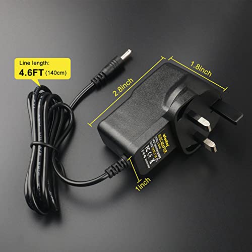 SoulBay 5V 2A Power Supply Adapter 10W AC100-240V To DC 5 Volt 2Amp
