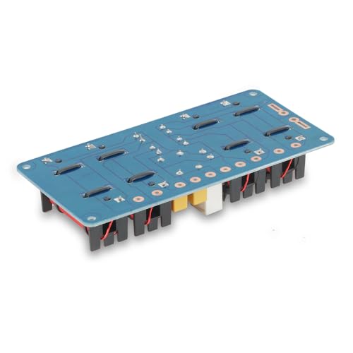 Image of Center Channel Mid Range Crossover Board 1 Unit, 100W Max Power 3 Way HiFi Speaker Crossover Network, Heavy Duty 100% Pure Copper Inductor 4 to 8 OHMS Frequency Divider