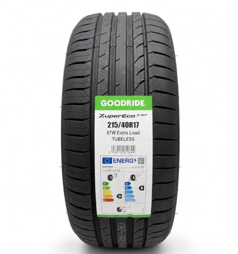 Image of 1x 215 40 17 Goodride 215/40R17 87W XL Tyre | 215/40 ZR17 Extra Load | B Wet Grip | Brand New Summer Car Tyre