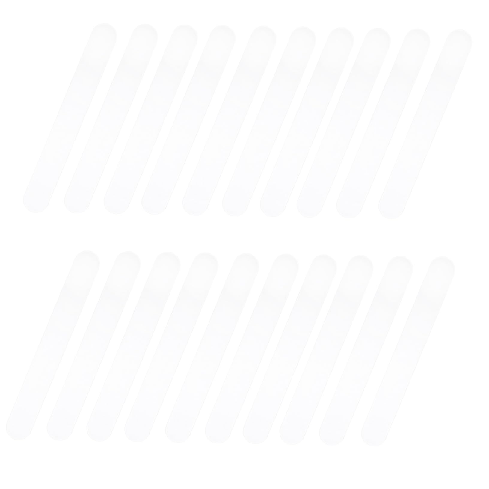 MUCKLILY 20pcs Pp Tongue Depressors for Hospitals Professional Clinic Useful Easy to Use Smooth Surface