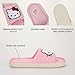 Bioworld Hello Kitty Character Head Patch Men's Open Toe Slipper-Medium