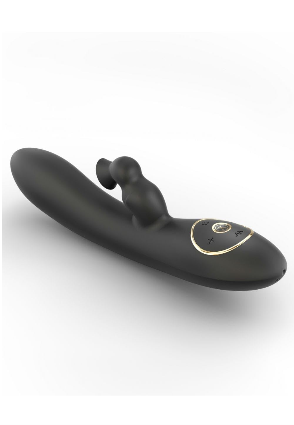 Dorcel Divine Sucker - 6072141 Vibratori rabbit Noir Ø 3,5 x 20,5 cm
