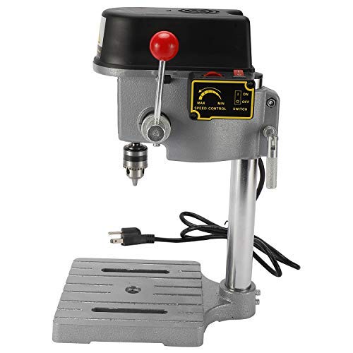 HYDDNice 3 Speed Mini Drill Press Bench Small Benchtop Drill Press Mini Portable Drill Press