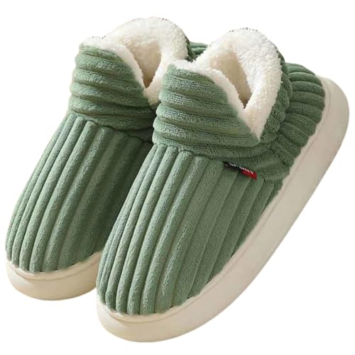 Pantofole Uomo Invernali Ciabatte Donna Caldo with Memory Foam Pelose