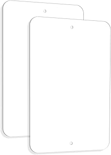2 Pcs Aluminum Sheet Metal 12" x18" Inches, Flat Plain Aluminum Plate Covered with Protective Film for Industry, Crafting, DIY, Signage, and Prototype Production