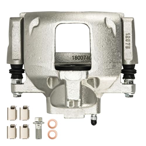 Image of PHILTOP Front Right Brake Caliper 18-B5485 Compatible with 2013-2017 Jeep Wrangler Front Left, 2013-2016 Dodge Grand Caravan Front Right, 2013-2016 Chrysler Town & Country Front Right