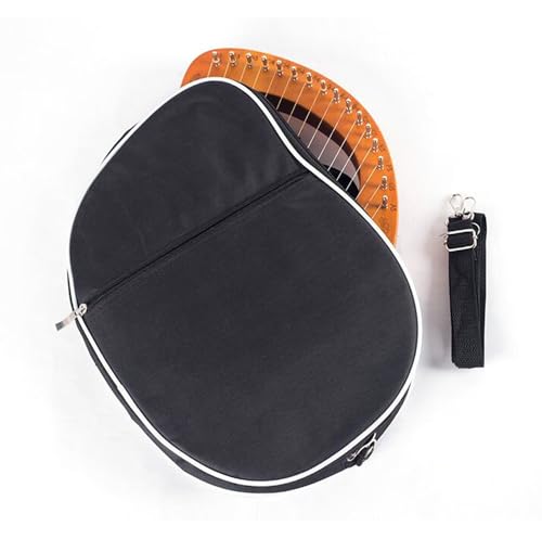 Fengtaike Lyre Harp Carrying Case, Oxford Cloth Storage Bag, Fits 10/16/19 Strings