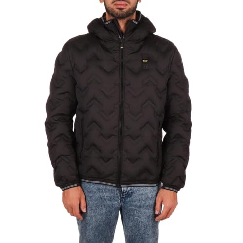 Modello: Piumino Blauer Cappotti e Giubbotti Uomo 24WBLUC03125-006952 sintetico Nero - x-large