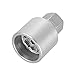 X AUTOHAUX m Wheel Lock Lug Nut Anti Theft Lug Nut Screw Removal Socket Key Wheel Lock Key for Audi A4L A6L Q2L Q3 Q5 Q7 A8